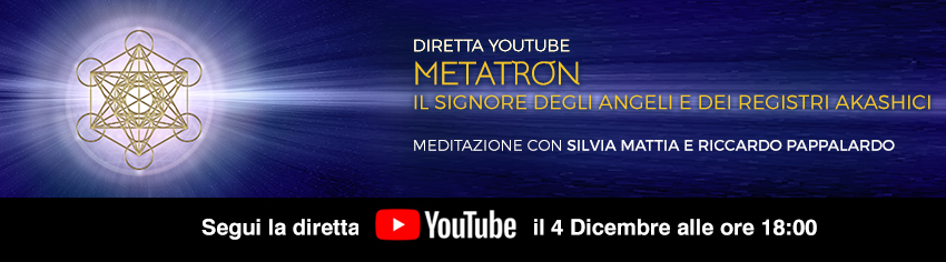 Metatron Il Signore Degli Angeli E Dei Registri Akashici Silvia Mattia E Riccardo Pappalardo Eventi Esoterici A Roma Libreria Esoterica Harmonia Mundi