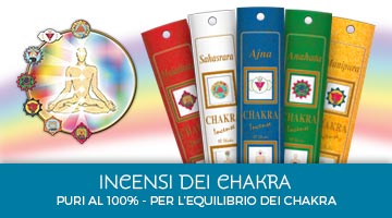 Incensi Naturali dei Chakra - Acquista Online su Harmonia Mundi