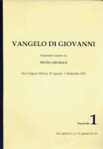 Vangelo di Giovanni - Fascicolo 1