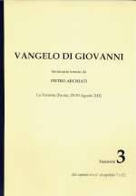 Il Vangelo di Giovanni - Fascicolo 3